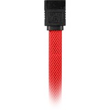 Sharkoon 0.45m, 2xSataIII cable de SATA 0,45 m SATA 7-pin Rojo rojo, 2xSataIII, 0,45 m, SATA III, SATA 7-pin, SATA 7-pin, Macho/Macho, Rojo