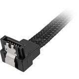 Sharkoon 0.75m, 2xSataIII cable de SATA 0,75 m SATA 7-pin Negro negro, 2xSataIII, 0,75 m, SATA III, SATA 7-pin, SATA 7-pin, Macho/Macho, Negro