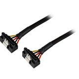 Sharkoon 15Pin SATA > 2x 15Pin SATA, Cable Y negro