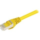 Sharkoon 1m Cat.6 S/FTP cable de red Amarillo Cat6 S/FTP (S-STP) amarillo, 1 m, Cat6, S/FTP (S-STP), RJ-45, RJ-45