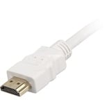 Sharkoon 1m, 2xHDMI cable HDMI HDMI tipo A (Estándar) Blanco blanco, 2xHDMI, 1 m, HDMI tipo A (Estándar), HDMI tipo A (Estándar), 3D, Blanco