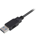 Sharkoon 1m, 2xUSB3.0-A cable USB USB 3.2 Gen 1 (3.1 Gen 1) USB A Negro, Cable alargador negro, 2xUSB3.0-A, 1 m, USB A, USB A, USB 3.2 Gen 1 (3.1 Gen 1), Macho/Hembra, Negro