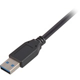 Sharkoon 3m, USB3.0-A/USB3.0-B cable USB USB 3.2 Gen 1 (3.1 Gen 1) USB A USB B Negro negro, USB3.0-A/USB3.0-B, 3 m, USB A, USB B, USB 3.2 Gen 1 (3.1 Gen 1), Macho/Macho, Negro