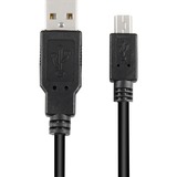 Sharkoon 4044951015566 cable USB 1 m USB 2.0 USB A Mini-USB B Negro negro, 1 m, USB A, Mini-USB B, USB 2.0, Macho/Macho, Negro