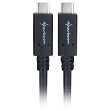 Sharkoon 4044951021208, Cable negro