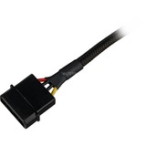 Sharkoon 4Pin 5,25" > 15Pin SATA , Adaptador negro