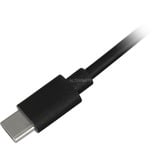 Sharkoon Cable USB 2.0, conector USB-A > conector USB-C negro