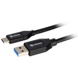 Sharkoon Cable USB 3.2 Gen 2, conector USB-A > conector USB-C negro