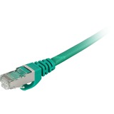 Sharkoon Cable patch SFTP, RJ-45, con cable base Cat.7a verde