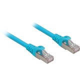 Sharkoon Cat.6a SFTP cable de red Azul 0,25 m Cat6a S/FTP (S-STP) azul, 0,25 m, Cat6a, S/FTP (S-STP), RJ-45, RJ-45
