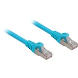 Sharkoon Cat.6a SFTP cable de red Azul 0,5 m Cat6a S/FTP (S-STP) azul, 0,5 m, Cat6a, S/FTP (S-STP), RJ-45, RJ-45