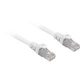 Sharkoon Cat.6a SFTP cable de red Blanco 0,5 m Cat6a S/FTP (S-STP) blanco, 0,5 m, Cat6a, S/FTP (S-STP), RJ-45, RJ-45