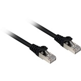 Sharkoon Cat.6a SFTP cable de red Negro 0,25 m Cat6a S/FTP (S-STP) negro, 0,25 m, Cat6a, S/FTP (S-STP), RJ-45, RJ-45