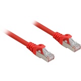 Sharkoon Cat.6a SFTP cable de red Rojo 0,5 m Cat6a S/FTP (S-STP) rojo, 0,5 m, Cat6a, S/FTP (S-STP), RJ-45, RJ-45