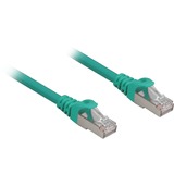Sharkoon Cat.6a SFTP cable de red Verde 0,25 m Cat6a S/FTP (S-STP) verde, 0,25 m, Cat6a, S/FTP (S-STP), RJ-45, RJ-45