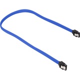 Sharkoon SATA 3 cable de SATA 0,3 m SATA 7-pin Negro, Azul azul, 0,3 m, SATA III, SATA 7-pin, SATA 7-pin, Macho/Macho, Negro, Azul