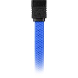 Sharkoon SATA 3 cable de SATA 0,45 m SATA 7-pin Negro, Azul azul, 0,45 m, SATA III, SATA 7-pin, SATA 7-pin, Macho/Macho, Negro, Azul