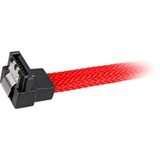 Sharkoon SATA 3 cable de SATA 0,45 m SATA 7-pin Negro, Rojo rojo, 0,45 m, SATA III, SATA 7-pin, SATA 7-pin, Macho/Macho, Negro, Rojo