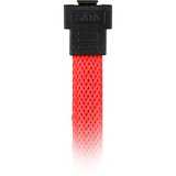 Sharkoon SATA 3 cable de SATA 0,45 m SATA 7-pin Negro, Rojo rojo, 0,45 m, SATA III, SATA 7-pin, SATA 7-pin, Macho/Macho, Negro, Rojo