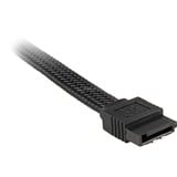 Sharkoon SATA 3 cable de SATA 0,75 m SATA 7-pin Negro negro, 0,75 m, SATA III, SATA 7-pin, SATA 7-pin, Macho/Macho, Negro