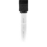 Sharkoon Sata 3 cable de SATA 0,3 m SATA 7-pin Negro, Blanco blanco, 0,3 m, SATA III, SATA 7-pin, SATA 7-pin, Macho/Macho, Negro, Blanco