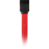 Sharkoon Sata 3 cable de SATA 0,3 m SATA 7-pin Negro, Rojo rojo, 0,3 m, SATA III, SATA 7-pin, SATA 7-pin, Macho/Macho, Negro, Rojo