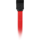 Sharkoon Sata 3 cable de SATA 0,6 m SATA 7-pin Negro, Rojo rojo, 0,6 m, SATA III, SATA 7-pin, SATA 7-pin, Macho/Macho, Negro, Rojo