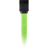 Sharkoon Sata 3 cable de SATA 0,6 m SATA 7-pin Negro, Verde verde, 0,6 m, SATA III, SATA 7-pin, SATA 7-pin, Macho/Macho, Negro, Verde