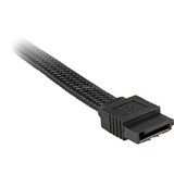 Sharkoon Sata 3 cable de SATA 1 m SATA 7-pin Negro negro, 1 m, SATA III, SATA 7-pin, SATA 7-pin, Macho/Macho, Negro