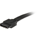 Sharkoon Sata 3 cable de SATA 1 m SATA 7-pin Negro negro, 1 m, SATA III, SATA 7-pin, SATA 7-pin, Macho/Macho, Negro