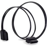 SilverStone CP11 cable de SATA 0,3 m Negro negro, 0,3 m, SATA III, Macho/Macho, Negro