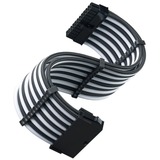 SilverStone SST-PP07E-MBBW, Cable alargador negro/blanco