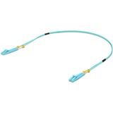 Ubiquiti UniFi ODN 0.5m cable de fibra optica 0,5 m LC OM3 Color aguamarina turquesa, 0,5 m, OM3, LC, LC