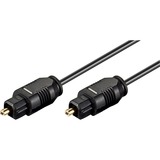 goobay 51219 cable de audio 5 m TOSLINK Negro negro, TOSLINK, Macho, TOSLINK, Macho, 5 m, Negro