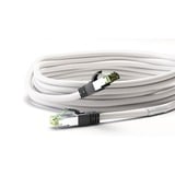 goobay 55126 cable de red Blanco 3 m Cat8.1 S/FTP (S-STP) blanco, 3 m, Cat8.1, S/FTP (S-STP), RJ-45, RJ-45