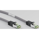 goobay 55134 cable de red Gris 0,25 m Cat8.1 S/FTP (S-STP) gris, 0,25 m, Cat8.1, S/FTP (S-STP), RJ-45, RJ-45