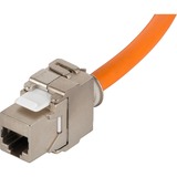 goobay 58934 cable de red Naranja 50 m Cat7a S/FTP (S-STP) naranja, 50 m, Cat7a, S/FTP (S-STP), RJ-45, RJ-45