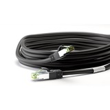 goobay 66720 cable de red Negro 0,5 m Cat8.1 S/FTP (S-STP) negro, 0,5 m, Cat8.1, S/FTP (S-STP), RJ-45, RJ-45