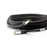 goobay 66722 cable de red Negro 2 m Cat8.1 S/FTP (S-STP) negro, 2 m, Cat8.1, S/FTP (S-STP), RJ-45, RJ-45