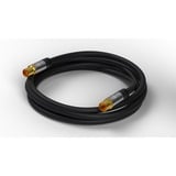 goobay 70367 cable coaxial 2 m Negro negro, 2 m, Negro