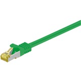goobay 91586 cable de red Verde 1 m Cat7 S/FTP (S-STP) verde, 1 m, Cat7, S/FTP (S-STP), RJ-45, RJ-45