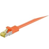 goobay 91588 cable de red Naranja 1 m Cat7 S/FTP (S-STP) naranja, 1 m, Cat7, S/FTP (S-STP), RJ-45, RJ-45