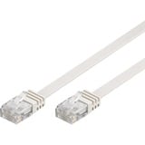 goobay 93364 cable de red Blanco 15 m Cat5e U/UTP (UTP) blanco, 15 m, Cat5e, U/UTP (UTP), RJ-45, RJ-45
