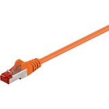 goobay 93469 cable de red Naranja 10 m Cat6 S/FTP (S-STP) naranja, 10 m, Cat6, S/FTP (S-STP), RJ-45, RJ-45