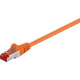 goobay 93475 cable de red Naranja 5 m Cat6 S/FTP (S-STP) naranja, 5 m, Cat6, S/FTP (S-STP), RJ-45, RJ-45