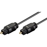 goobay AVK 216-300 3.0m cable de audio 3 m TOSLINK Negro negro, Macho, TOSLINK, Macho, 3 m, Negro