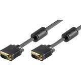 goobay CAK SVGA XGA 200 15M/15M 2m cable VGA VGA (D-Sub) negro, 2 m, VGA (D-Sub), VGA (D-Sub), Macho/Macho