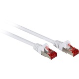 goobay CAT 6-2000 SSTP PIMF 20.0m cable de red Blanco 20 m blanco, 20 m, Blanco