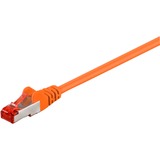 goobay CAT 6-5000 SSTP PIMF 50.0m cable de red Naranja 50 m naranja, 50 m, Naranja