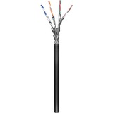 goobay CAT 6 S/FTP 100m cable de red Negro Cat6 S/FTP (S-STP) negro, 100 m, Cat6, S/FTP (S-STP)
